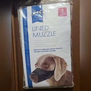 Top Performance Lined Muzzle for Dogs
